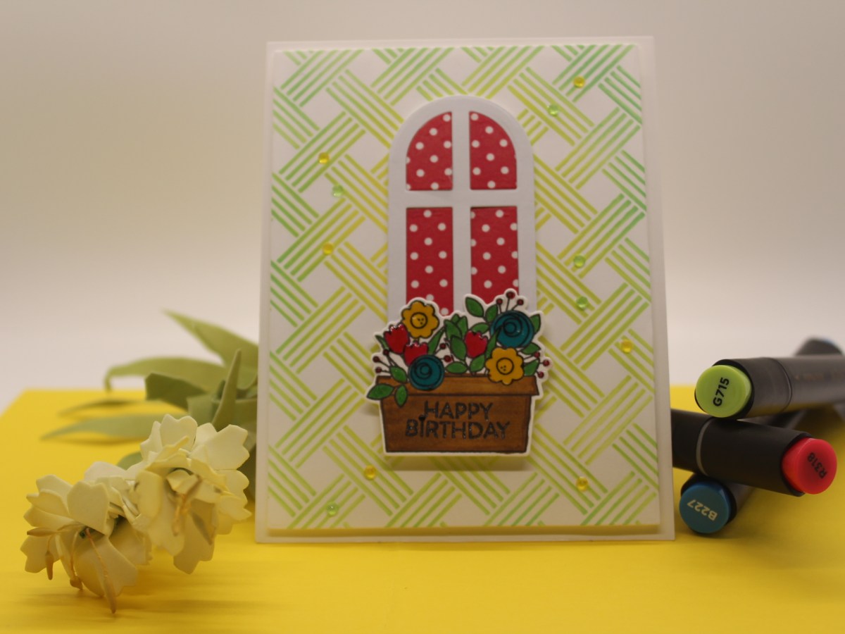 Happy Birthday Window&nbsp;Card